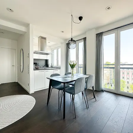 公寓 Cityloft - Augsburger Innenstadt-bismarckviertel - Kostenloser Tiefgaragenstellplatz 奥格斯堡