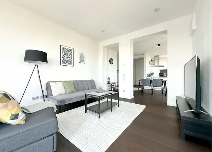 Daire Cityloft - Augsburger Innenstadt-bismarckviertel - Kostenloser Tiefgaragenstellplatz